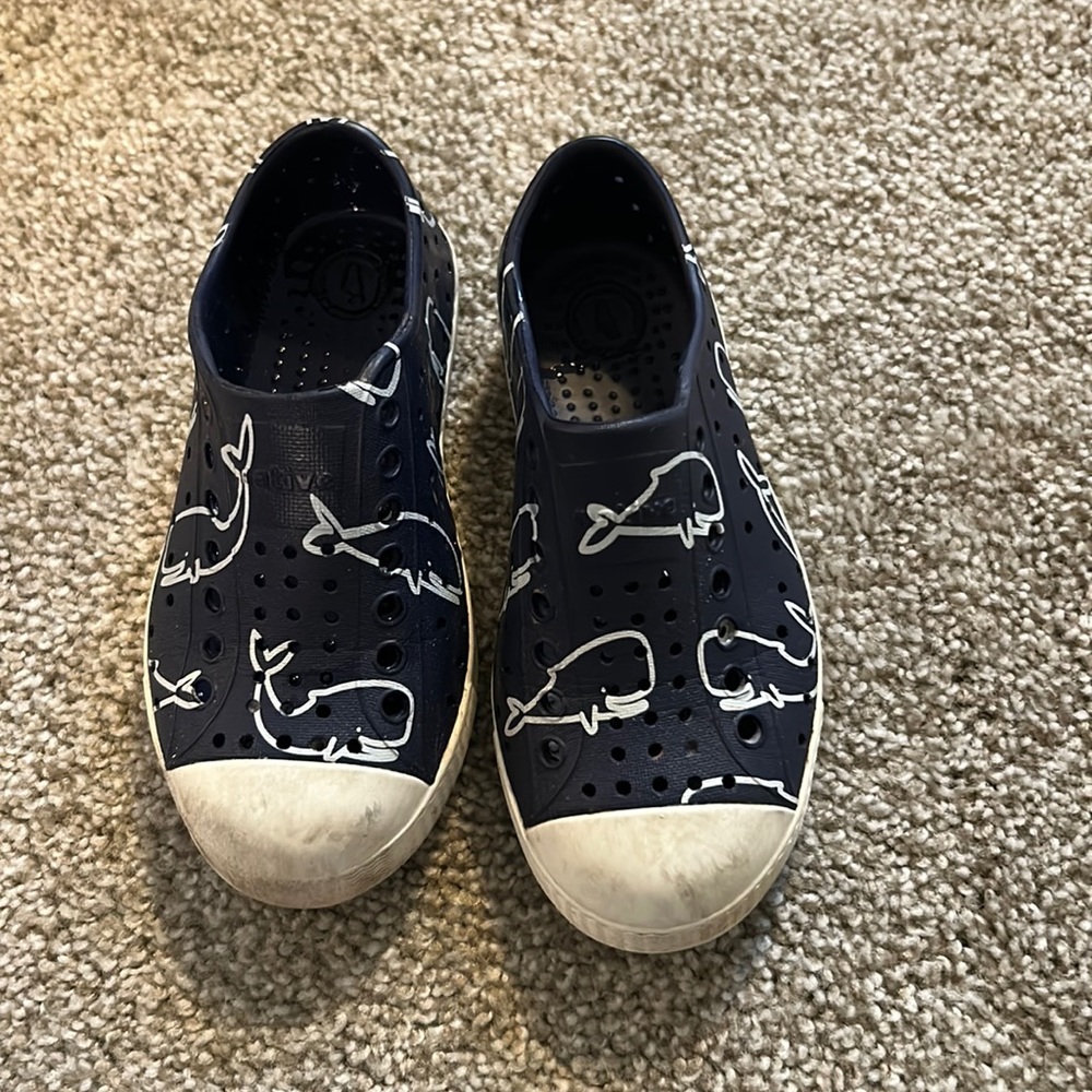 Blue Nantucket Limited Addition Native Shoes (size 10)